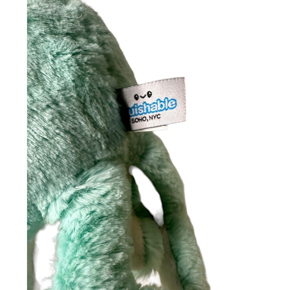 Squishable Snackers Mint Octopus Plush Snugglemi Stuffed Animal 5-6” NWT - Picture 8 of 9